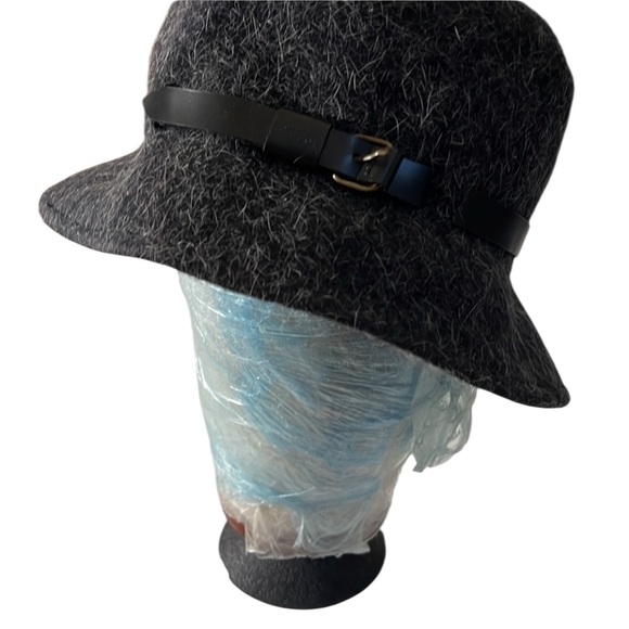 Nine West gray wool blend classic bucket hat NWOT - Picture 1 of 9